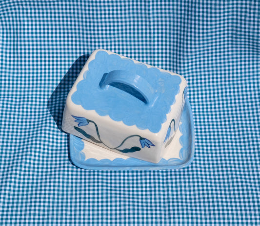 Bluebell Butter Dish