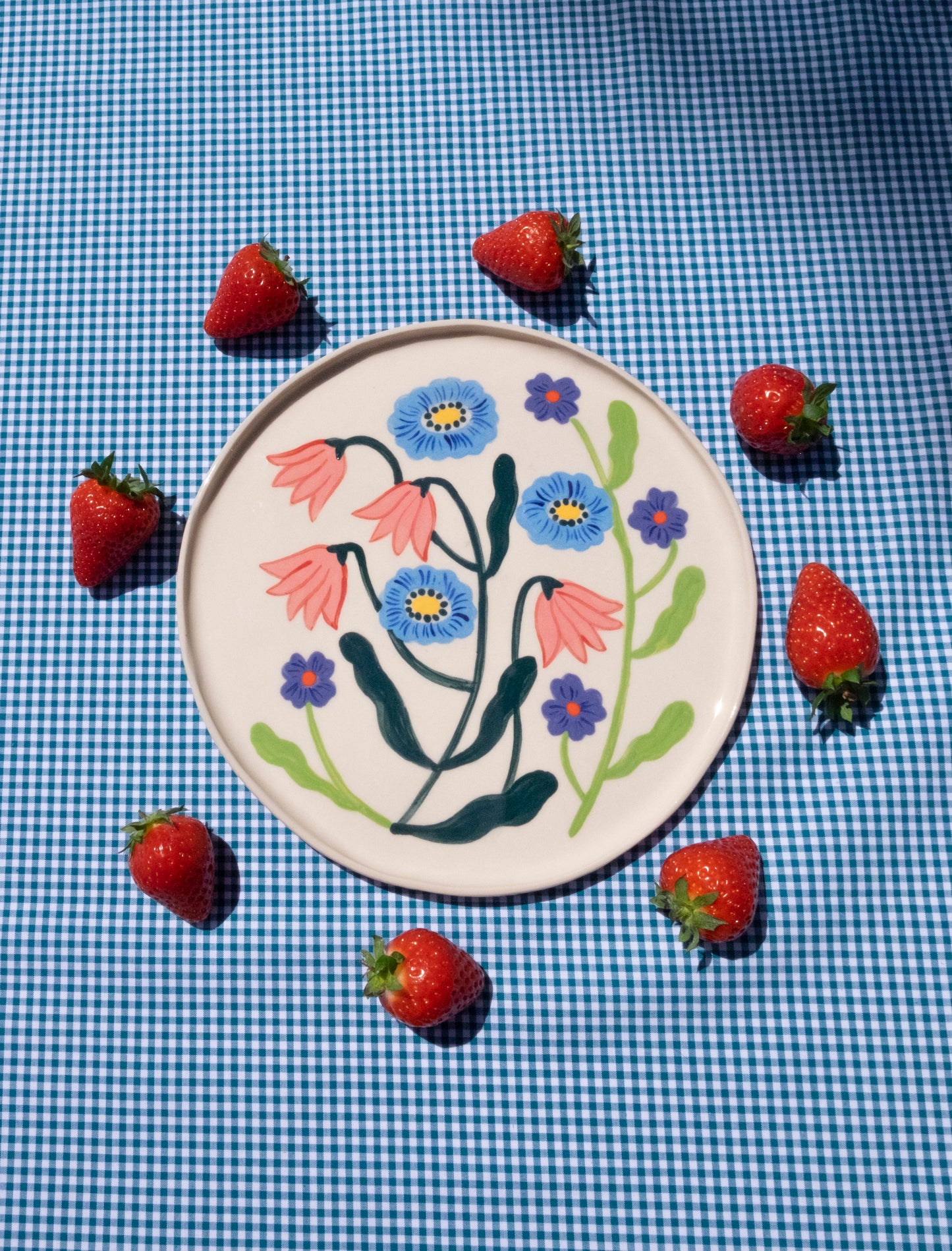 Wonderland Wild Flower Dinner Plate