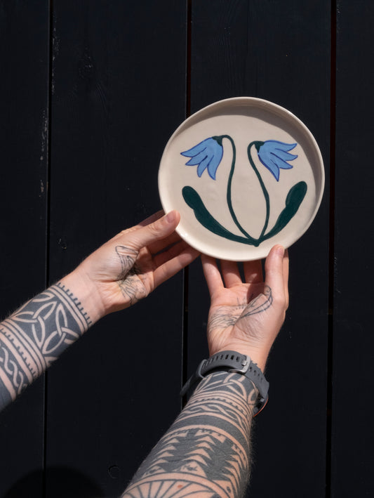 Small Bluebell Plate